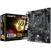GIGABYTE Main Board Desktop AMD A320 (SAM4, 2xDDR4, Realtek ALC887, 1x10/100/1000 Mbit, 1xPCIEX16, 2xPCIEX1, 1xM.2, 4xSATA 6Gb/s, 2xPS/2, 1xD-Sub, 1xDVI-D, 1xHDMI, 4xUSB3.1Gen1, 2xUSB2.0, 1xRJ-45) mATX, Retail GIGABYTE Main Board Desktop AMD A320 (SAM4, 2xDDR4, Realtek ALC887, 1x10/100/1000 Mbit, 1xPCIEX16, 2xPCIEX1, 1xM.2, 4xSATA 6Gb/s, 2xPS/2, 1xD-Sub, 1xDVI-D, 1xHDMI, 4xUSB3.1Gen1, 2xUSB2.0, 1xRJ-45) mATX, Retail