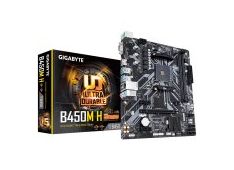GIGABYTE Main Board Desktop AMD B450 (AM4, 2xDDR4, 1xPCI-E3.0x16, 2xPCI-Ex1, USB3.1, USB2.0, 4xSATA, 1xM.2, Raid, HDMI, VGA, GLAN) mATX Retail GIGABYTE Main Board Desktop AMD B450 (AM4, 2xDDR4, 1xPCI-E3.0x16, 2xPCI-Ex1, USB3.1, USB2.0, 4xSATA, 1xM.2, Raid, HDMI, VGA, GLAN) mATX Retail