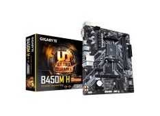 GIGABYTE Main Board Desktop AMD B450 (SAM4, 2xDDR4, 1xPCI-E3.0x16, 2xPCI-Ex1, USB3.1, USB2.0, 6xSATA III, 1xM.2, Raid, HDMI, VGA, GLAN) mATX Retail GIGABYTE Main Board Desktop AMD B450 (SAM4, 2xDDR4, 1xPCI-E3.0x16, 2xPCI-Ex1, USB3.1, USB2.0, 6xSATA III, 1xM.2, Raid, HDMI, VGA, GLAN) mATX Retail