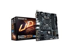 GIGABYTE Mainboard Desktop B460 (S1200, 4xDDR4, HDMI, DVI-D, VGA, 1xPCIex16, 2xPCIex1, ALC887, 8118 Gaming GbE LAN, 6xSATA III RAID, 1xM.2, USB 3.2A, USB 2.0) mATX retail GIGABYTE Mainboard Desktop B460 (S1200, 4xDDR4, HDMI, DVI-D, VGA, 1xPCIex16, 2xPCIex1, ALC887, 8118 Gaming GbE LAN, 6xSATA III RAID, 1xM.2, USB 3.2A, USB 2.0) mATX retail