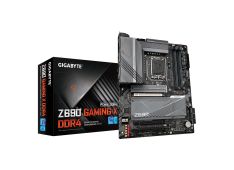 GIGABYTE MB Z690 GAMING Motherboard with Direct 16+1+2 Phases Digital VRM Design, PCIe 5.0 Design, Fully Covered Thermal Design, 4 x PCIe 4.0 M.2 with Enlarged Thermal Guard, 2.5GbE LAN, 120dB Hi-Res Audio with WIMA, Rear USB