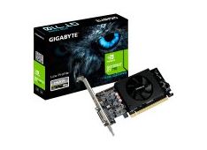 GIGABYTE Video Card NVidia GeForce GT 710 LP DDR5 1GB/64bit, 954MHz/5010MHz, PCI-E 2.0 x8, HDMI, Cooler, 1 x HDMI+DVI low profile bracket, Retail GIGABYTE Video Card NVidia GeForce GT 710 LP DDR5 1GB/64bit, 954MHz/5010MHz, PCI-E 2.0 x8, HDMI, Cooler, 1 x HDMI+DVI low profile bracket, Retail