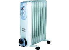 Grelec oljni AQUA 7-reber, 1500W, 3-moči, termostat Grelec oljni AQUA 7-reber, 1500W, 3-moči, termostat