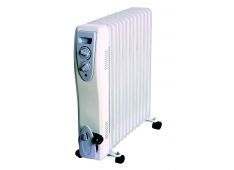 Grelec oljni FIRST - WELL, 13-reber, 2500W, 3-moči, termostat Grelec oljni FIRST - WELL, 13-reber, 2500W, 3-moči, termostat