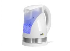 Grelnik vode LAFE 1,7L , vodni filter, moč: 2200W, beli Grelnik vode LAFE 1,7L , vodni filter, moč: 2200W, beli