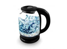 Grelnik vode stekleni ESPERANZA LOIRE, 1,7L, črna barva, 60-70-80-90-100°C, 2200W