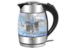Grelnik vode stekleni LAFE 1,8L, osvetlitev, filter za čaj, 2200W Grelnik vode stekleni LAFE 1,8L, osvetlitev, filter za čaj, 2200W