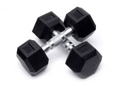 Gumirana ročka Fitmotiv Hex 9 kg Gumirana ročka Fitmotiv Hex 9 kg