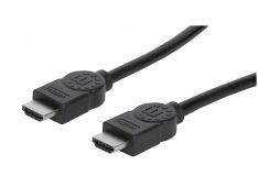 HDMI kabel z Ethernetom 2 m črn MANHATTAN - 323215 - 766623323215