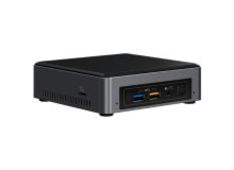 Intel NUC 7th Gen, Core i3-7100U DC 2.40GHz, 2x DDR4 1.2V SODIMM (max 32GB), NVMe/SATA M.2 SSD (42/80mm), Intel 4K HD Graphics 620 (1x DP via USB-C + 1x 4K HDMI), Microphone, 7.1 Audio, (2+2)xUSB 3.0, 1xLAN GbE, IR, WiFi 8265 AC + BT 4.2 Intel NUC 7th Gen, Core i3-7100U DC 2.40GHz, 2x DDR4 1.2V SODIMM (max 32GB), NVMe/SATA M.2 SSD (42/80mm), Intel 4K HD Graphics 620 (1x DP via USB-C + 1x 4K HDMI), Microphone, 7.1 Audio, (2+2)xUSB 3.0, 1xLAN GbE, IR, WiFi 8265 AC + BT 4.2