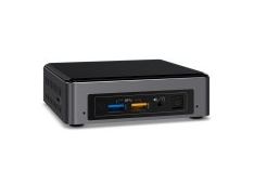 Intel NUC 7th Gen, Core i5-7260U DC 2.20GHz 3.4GHz Turbo, 2x DDR4 1.2V SODIMM (max 32GB), NVMe/SATA M.2 SSD, Iris Plus Graphics 640, Dual Mic, 7.1 Audio via HDMI/DP+Combo Jack+Dual Microphone on FP, 4xUSB 3.0, 1xLAN GbE, IR, WiFi 8265 AC+BT 4.2, VESA Intel NUC 7th Gen, Core i5-7260U DC 2.20GHz 3.4GHz Turbo, 2x DDR4 1.2V SODIMM (max 32GB), NVMe/SATA M.2 SSD, Iris Plus Graphics 640, Dual Mic, 7.1 Audio via HDMI/DP+Combo Jack+Dual Microphone on FP, 4xUSB 3.0, 1xLAN GbE, IR, WiFi 8265 AC+BT 4.2, VESA