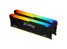 Kingston 16GB 3200MT/s DDR4 CL16 DIMM (Kit of 2) FURY Beast RGB pomnilnik