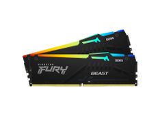 Kingston 16GB 5600MT/s DDR5 CL40 DIMM (Kit of 2) FURY Beast RGB XMP pomnilnik