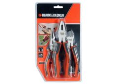 KLEŠČE 3-DELNI SET Black & Decker BDHT0-71624N KLEŠČE 3-DELNI SET Black & Decker BDHT0-71624N