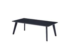 Klubska miza LUGANO (črn marmor) 125x60x43 Keramika črn marmor