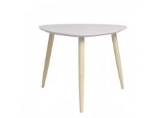 Klubska miza MANON trikotna 58x48x45 MDF roza Klubska miza MANON trikotna 58x48x45 MDF roza