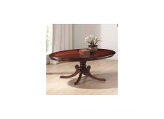 Klubska miza MOON OVAL 120x80x45 Les+MDF mahagonij Klubska miza MOON OVAL 120x80x45 Les+MDF mahagonij