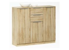 Komoda CHEST 401955 120x35,3x105 Iveral sonoma hrast Komoda CHEST 401955 120x35,3x105 Iveral sonoma hrast
