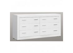 Komoda SNOW SNWK26 175,4x41,4x86,5 MDF bela Komoda SNOW SNWK26 175,4x41,4x86,5 MDF bela