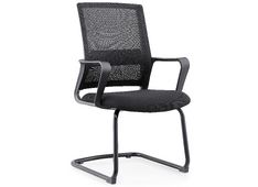 Konferenčni stol GAVIN črn (DZ006C) 57x61x95,5 Tkanina + mreža črna