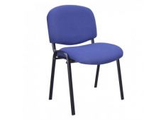 Konferenčni stol ISO 50x55x80 Tkanina modra