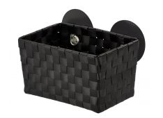 Košarica Static Loc, Fermo, Črna, 20.5X14X14.5 Cm Košarica Static Loc, Fermo, Črna, 20.5X14X14.5 Cm