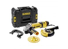 KOTNI BRUSILNIK 1500 W 125 mmV TSTAK Dewalt DWE4257KT