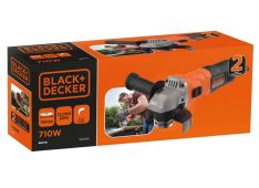 KOTNI BRUSILNIK 710 W 115 mm12000 o/min Black & Decker BEG010 KOTNI BRUSILNIK 710 W 115 mm12000 o/min Black & Decker BEG010