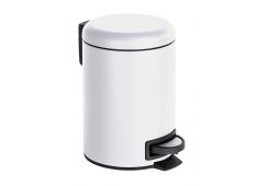 Kozmetični Koš Leman, 3 Litre, Bel Kozmetični Koš Leman, 3 Litre, Bel