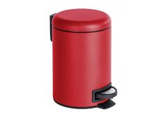 Kozmetični Koš Leman, 3 Litre, Rdeč Kozmetični Koš Leman, 3 Litre, Rdeč