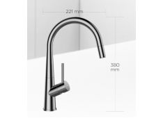 Kuhinjska armatura Schock Conos 528000 plemenito jeklo Kuhinjska armatura Schock Conos 528000 plemenito jeklo