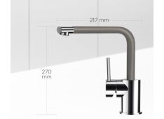 Kuhinjska armatura Schock Nimbus 523.000 Silverstone Kuhinjska armatura Schock Nimbus 523.000 Silverstone
