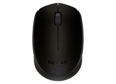 LOGITECH brezžična miška B170, črna