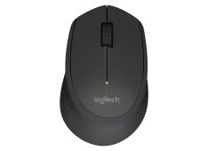 LOGITECH brezžična miška M280, črna