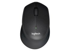 LOGITECH brezžična miška M330, črna