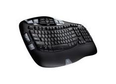 LOGITECH brezžična tipkovnica K350, črna