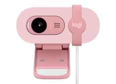 LOGITECH Brio 100 Full HD Webcam - ROSE - USB