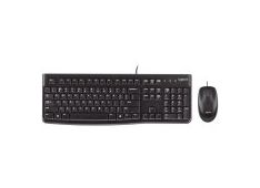 LOGITECH MK120 Corded Combo - BLACK - USB - US INT'L - EER