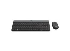 LOGITECH MK470 Slim Wireless Combo - GRAPHITE - HRV-SLV-SRB