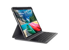 LOGITECH Slim Folio PRO for iPad Pro 12.9''/32,7cm (3/4 GEN), BT, siva