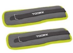 Manšetna utež Toorx za zapestje ali gležnje 2 x 0,5 kg