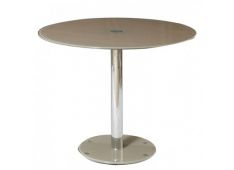 Miza FALKO 100x100x75 Steklo cappuccino Miza FALKO 100x100x75 Steklo cappuccino