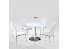 Miza LEO 90x90x75 MDF bela Miza LEO 90x90x75 MDF bela
