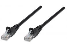 Mrežni kabel Intellinet 0,5 m Cat5e, CCA, Črn - 318143 - 766623318143