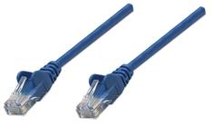 Mrežni kabel Intellinet 3 m Cat5e, CCA, moder - 319775 - 766623319775