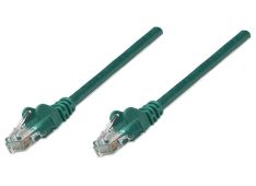 Mrežni kabel Intellinet Cat5e  1.5m Zelen - 338417 - 766623338417