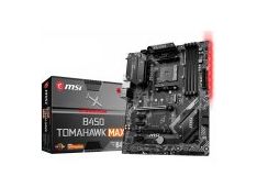 MSI B450 TOMAHAWK MAX, ATX, AMD AM4 Socket, 1x PCI-E 3.0 x16, 1x PCI-E 2.0 x16, HDMI, DVI-D, 4 DIMMs, Dual Channel DDR4-4133, 3x PCI-E 2.0 x1, 1x M.2, 6x SATA 6Gb/s, 2x USB 3.2(Gen2) + 4x USB 3.2(Gen1) + 6x USB 2.0, 8111H LAN, 7.1 HD Audio MSI B450 TOMAHAWK MAX, ATX, AMD AM4 Socket, 1x PCI-E 3.0 x16, 1x PCI-E 2.0 x16, HDMI, DVI-D, 4 DIMMs, Dual Channel DDR4-4133, 3x PCI-E 2.0 x1, 1x M.2, 6x SATA 6Gb/s, 2x USB 3.2(Gen2) + 4x USB 3.2(Gen1) + 6x USB 2.0, 8111H LAN, 7.1 HD Audio