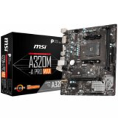 MSI Main Board Desktop A320 (SAM4, 2xDDR4, PCI-Ex16, PCI-Ex1, USB3.2, USB2.0, SATA III, M.2, HDMI, DVI-D, GLAN) mATX Retail MSI Main Board Desktop A320 (SAM4, 2xDDR4, PCI-Ex16, PCI-Ex1, USB3.2, USB2.0, SATA III, M.2, HDMI, DVI-D, GLAN) mATX Retail