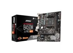 MSI Main Board Desktop B450M-A PRO MAX (SAM4, 2xDDR4, 1xPCI-Ex16, 1xPCI-Ex1,6 x USB3.2, 6 x USB2.0, 4xSATA III, M.2, DVI-D, HDMI, GLAN) mATX Retail MSI Main Board Desktop B450M-A PRO MAX (SAM4, 2xDDR4, 1xPCI-Ex16, 1xPCI-Ex1,6 x USB3.2, 6 x USB2.0, 4xSATA III, M.2, DVI-D, HDMI, GLAN) mATX Retail