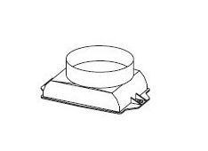 Nastavek fi 150 mm za nape best Nastavek fi 150 mm za nape best